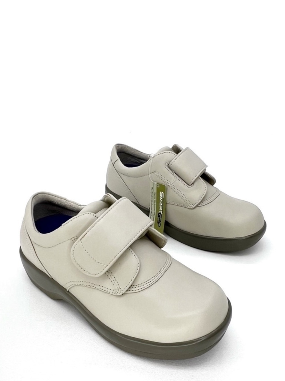 Apex Women’s Ambulator Orthotic Shoe Size 6.5 Wide Single Strap Taupe New NWT